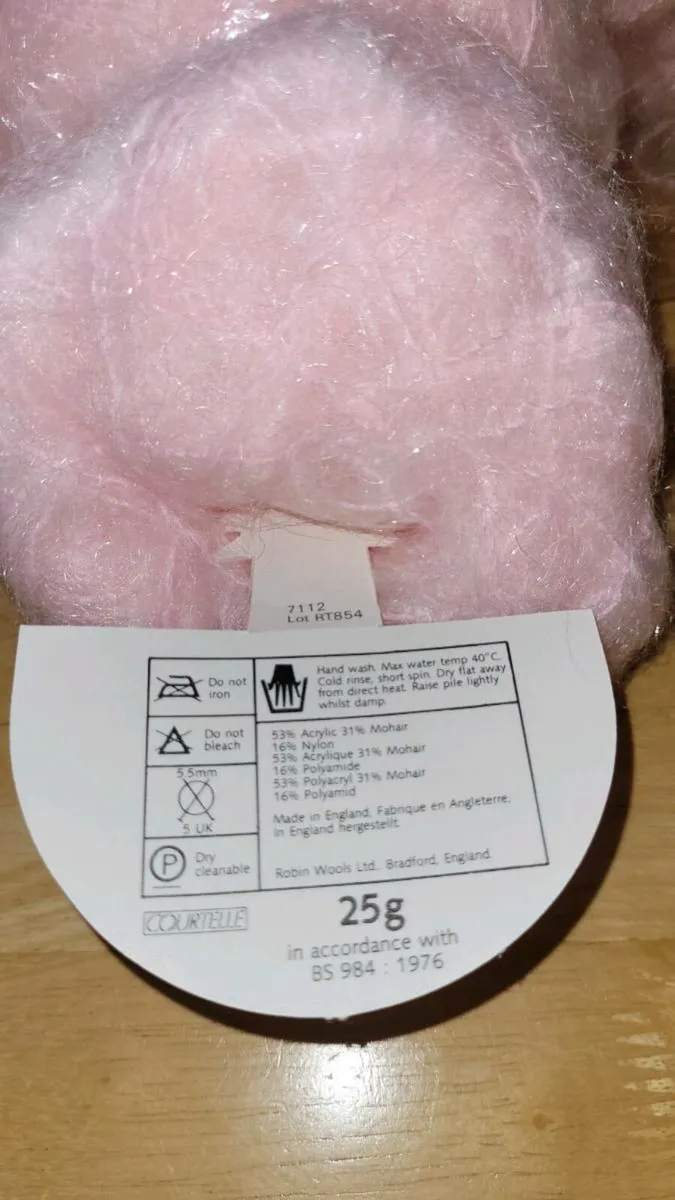 Mohair yarn wool - Image 3