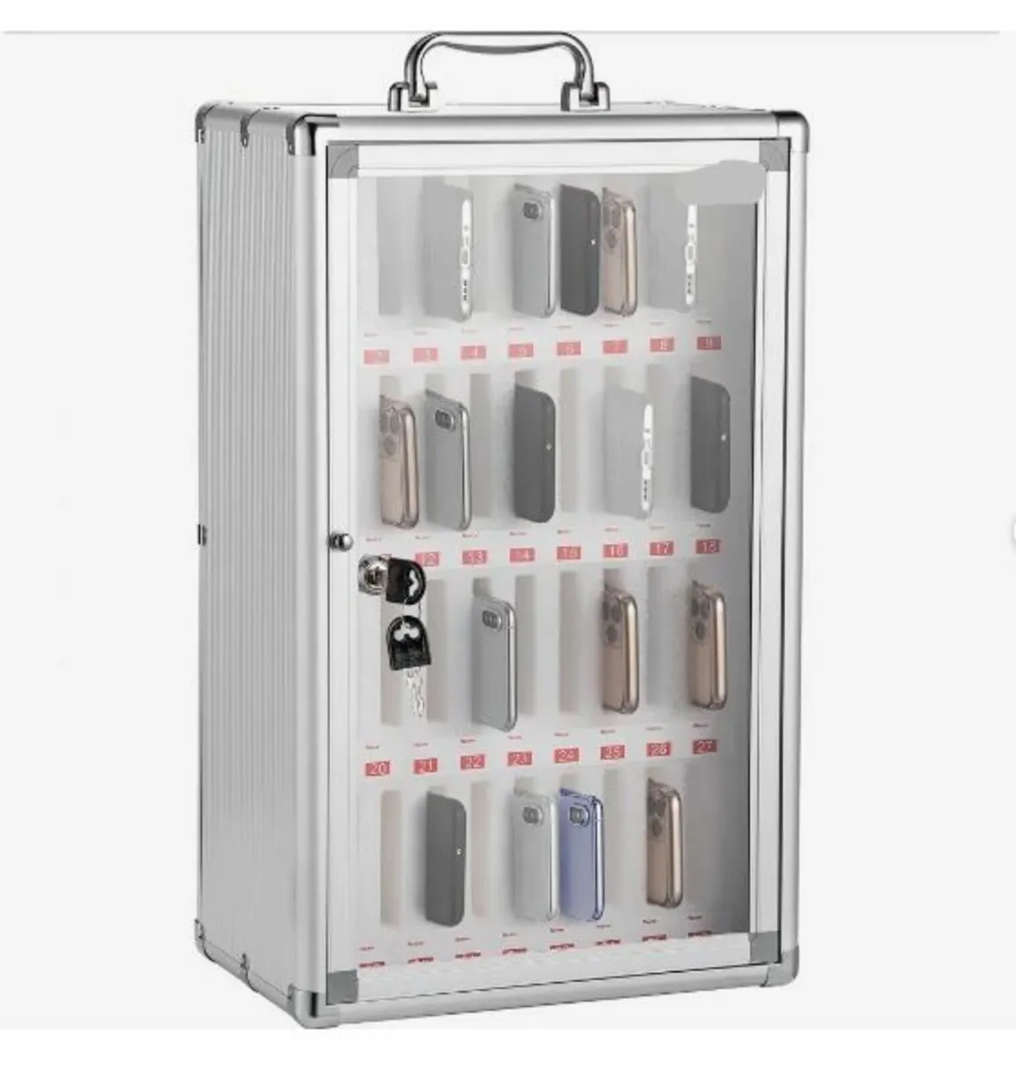 Cell Phone Storage Cabinet, 36 Slots - Image 1