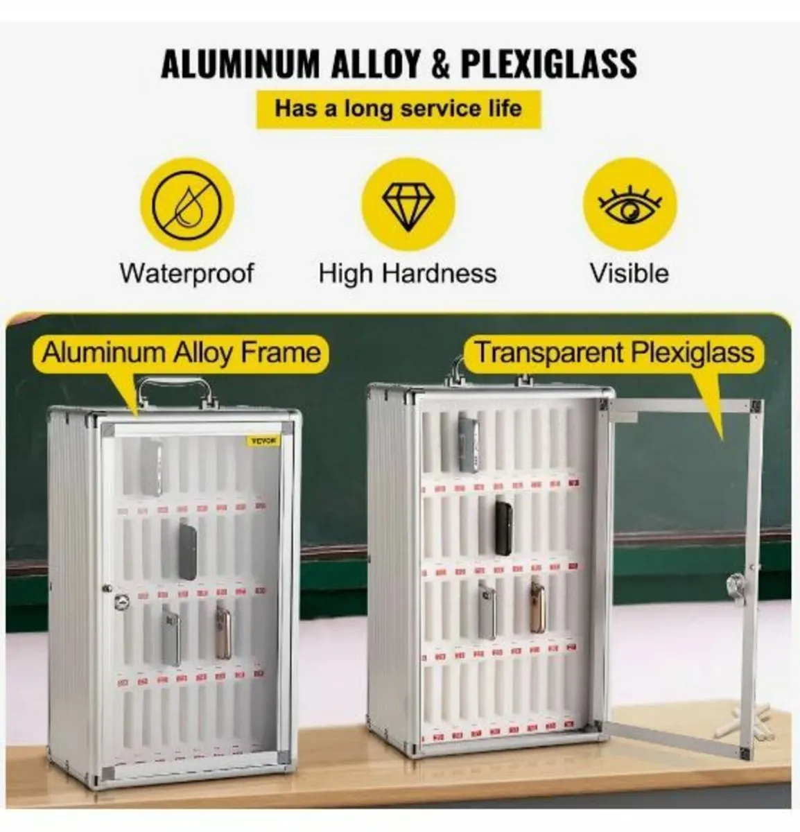 Cell Phone Storage Cabinet, 36 Slots - Image 4