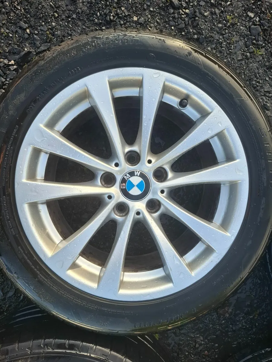 17" Genuine Bmw 3 Series F30 Alloys with tyres - Image 2
