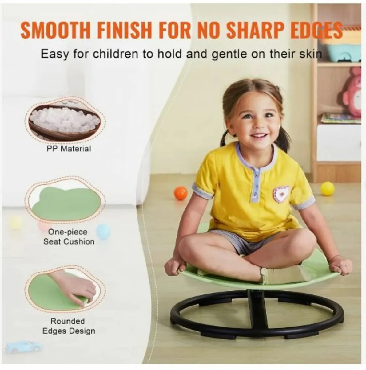 Elephant Kids Swivel Chair - Image 4