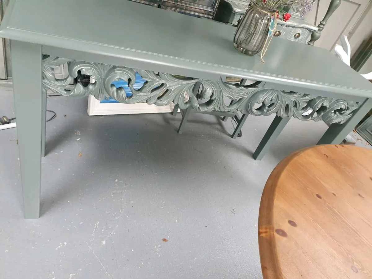 Large baroque style console - Image 1
