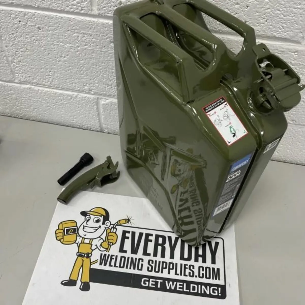Draper BUY ONE 20L Green Steel Fuel Can And GET ON - Image 3