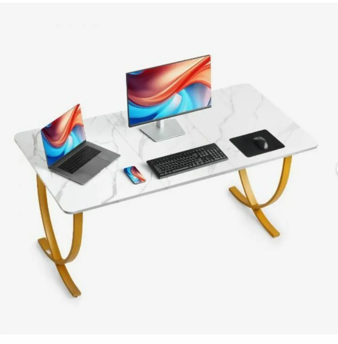 Executive Desk, 160 cm W x 80 cm - Image 1