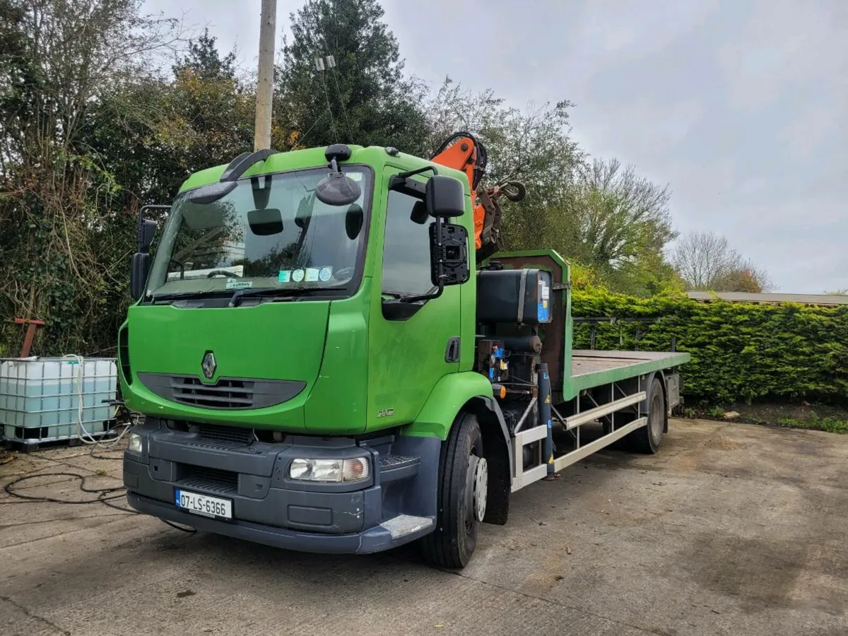 2007 Renault Midlum crane - Image 1
