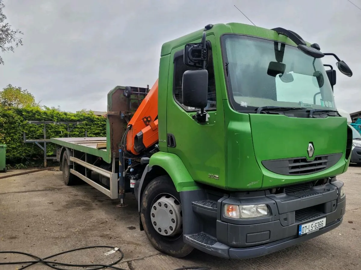 2007 Renault Midlum crane - Image 2