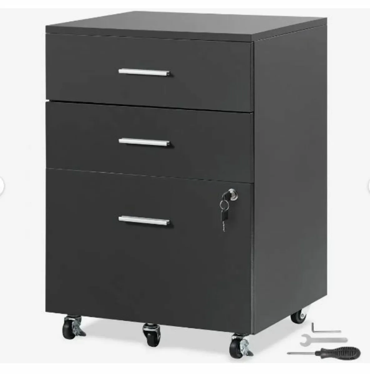 File Cabinet, 3-Drawer - Image 1