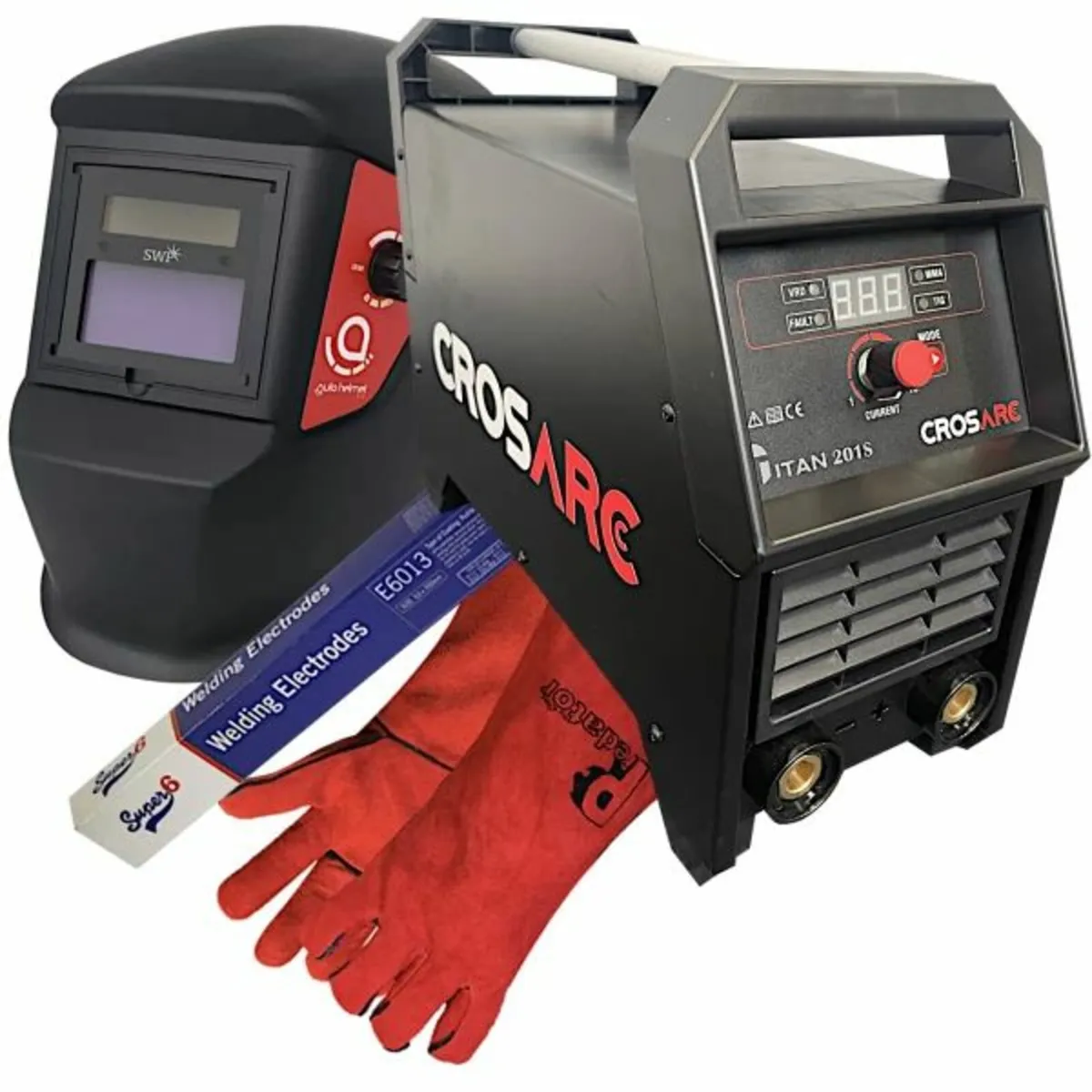 Cros Arc TITAN 201S Inverter Welder Bundle With SW - Image 1