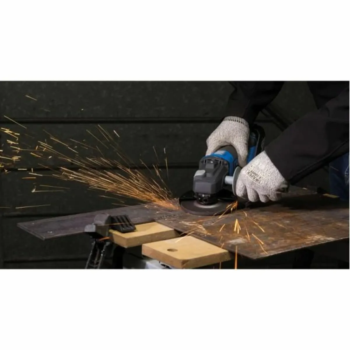 Draper Storm Force® 20v 4½" Angle Grinder with 1 x - Image 1