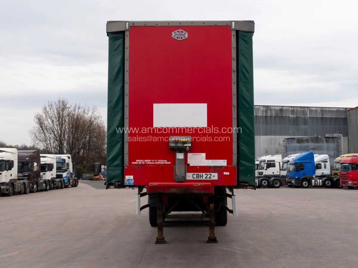 2015 CARTWRIGHT CURTAIN SIDE 4242MM REAR STEER - Image 2