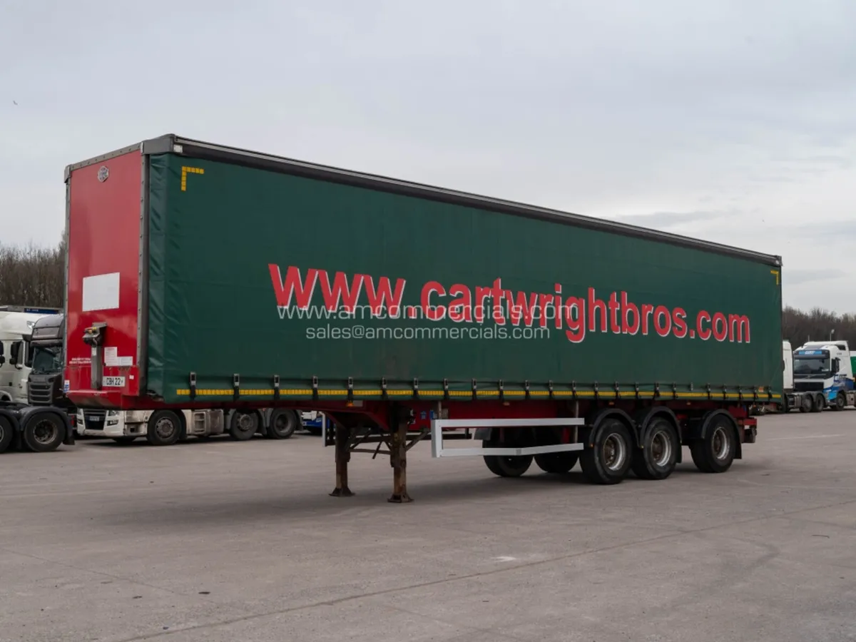 2015 CARTWRIGHT CURTAIN SIDE 4242MM REAR STEER - Image 1