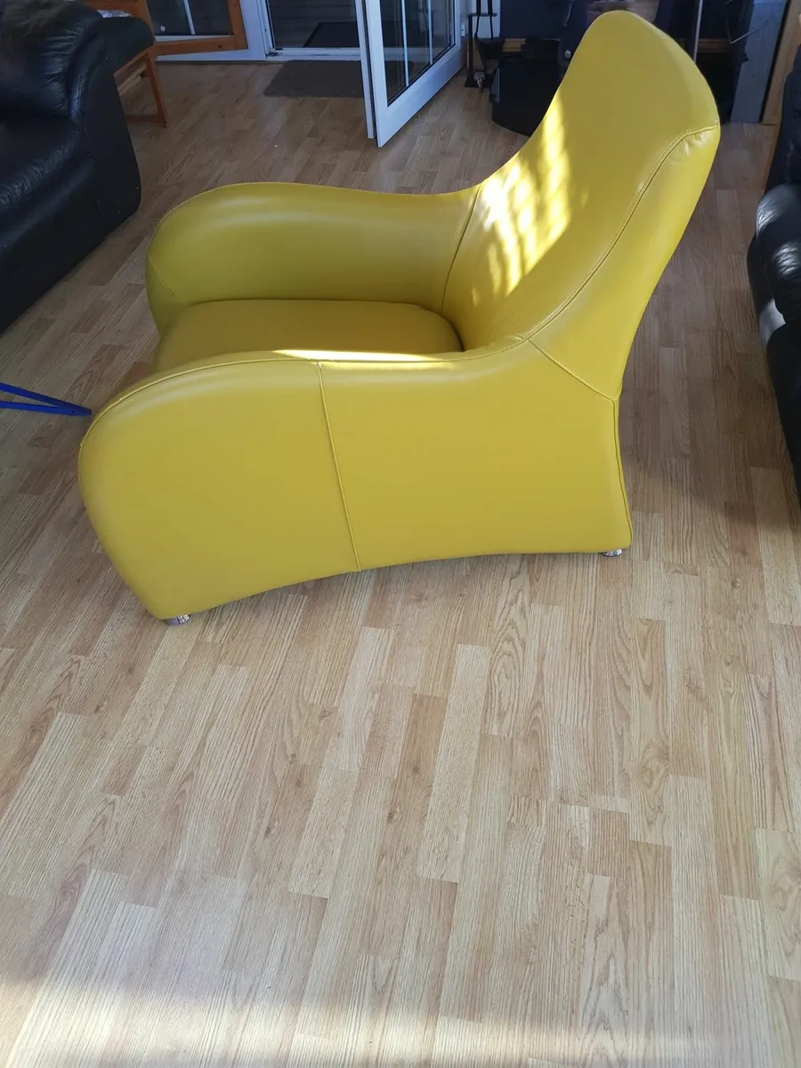 Lounge Chair with Footstool - Image 4