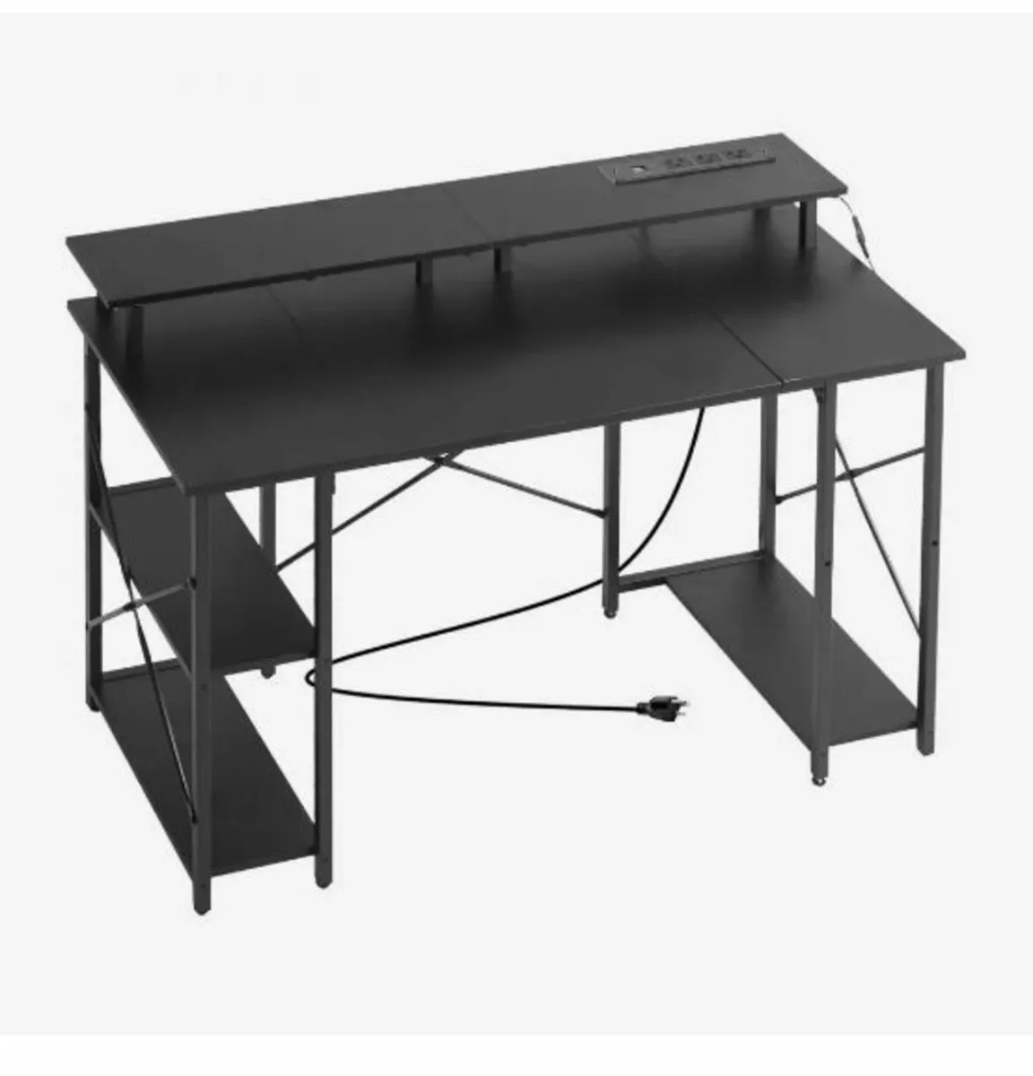 120 cm Computer Desk with Smart LED - Image 4
