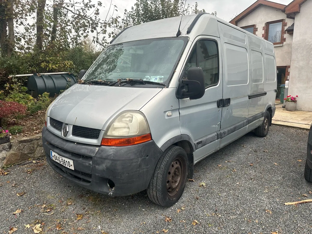 2004 Renault Master For parts or repair - Image 2