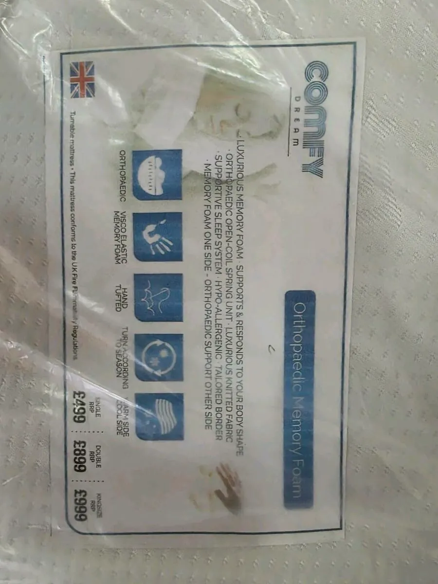 Double orthopaedic mattress - Image 4