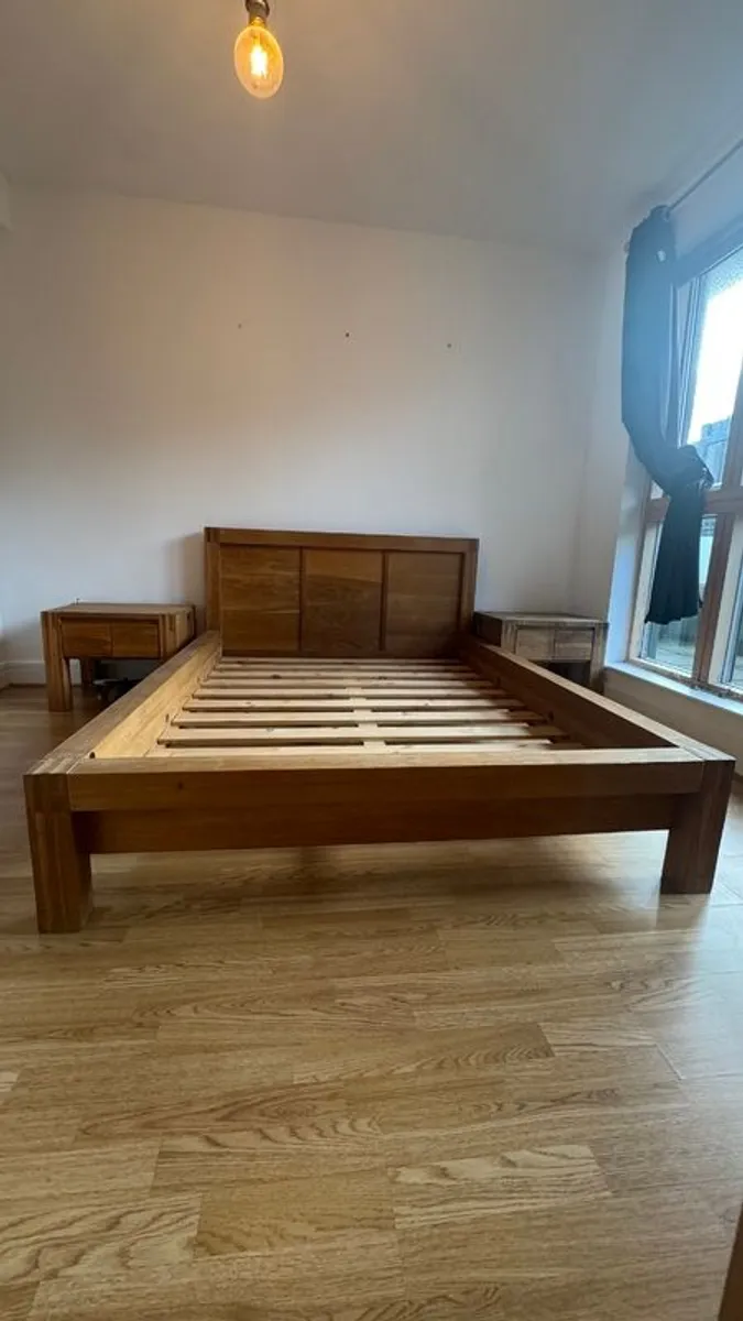 Wooden Double Bed - Image 3