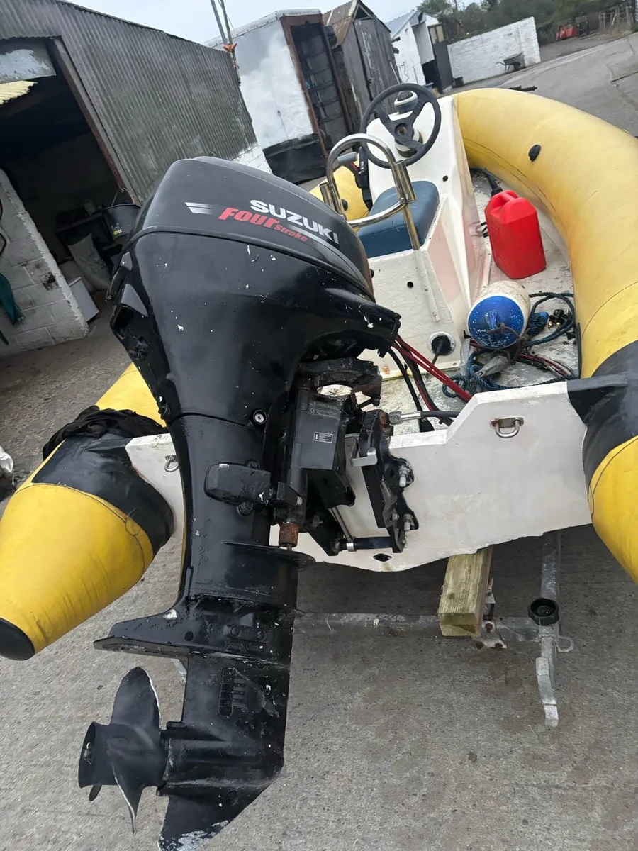 4m rib 25hp Suzuki 4stroke - Image 3