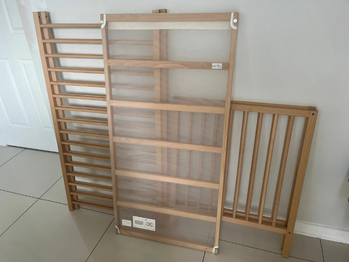 Baby Cot - IKEA SNIGLAR plus Mothercare mattress - Image 1