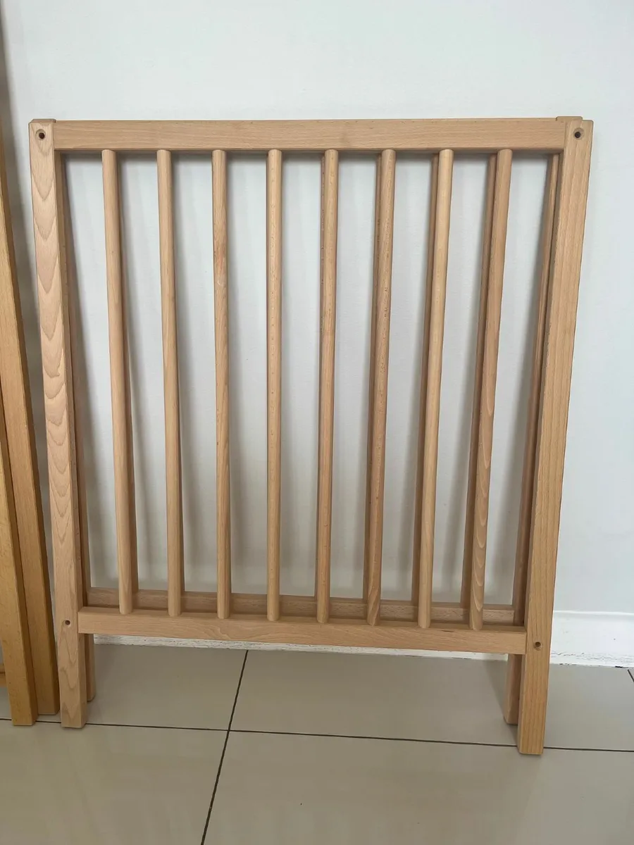 Baby Cot - IKEA SNIGLAR plus Mothercare mattress - Image 2