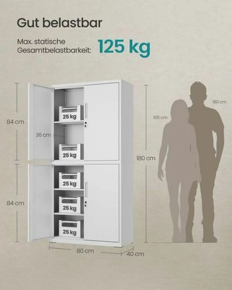 Metal cabinet Garrage, Home , Filing - Image 3