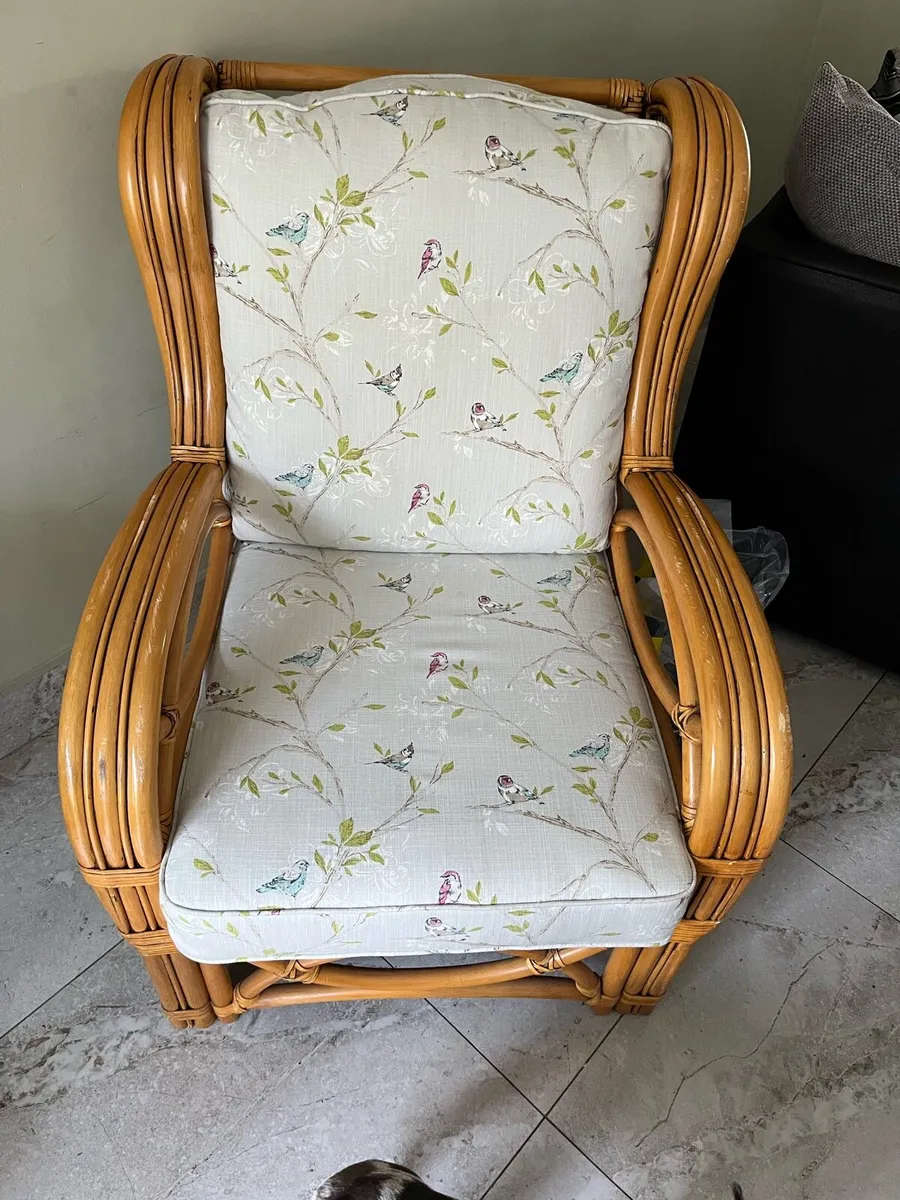 Wicker, bamboo, conservatory chairs - Image 2