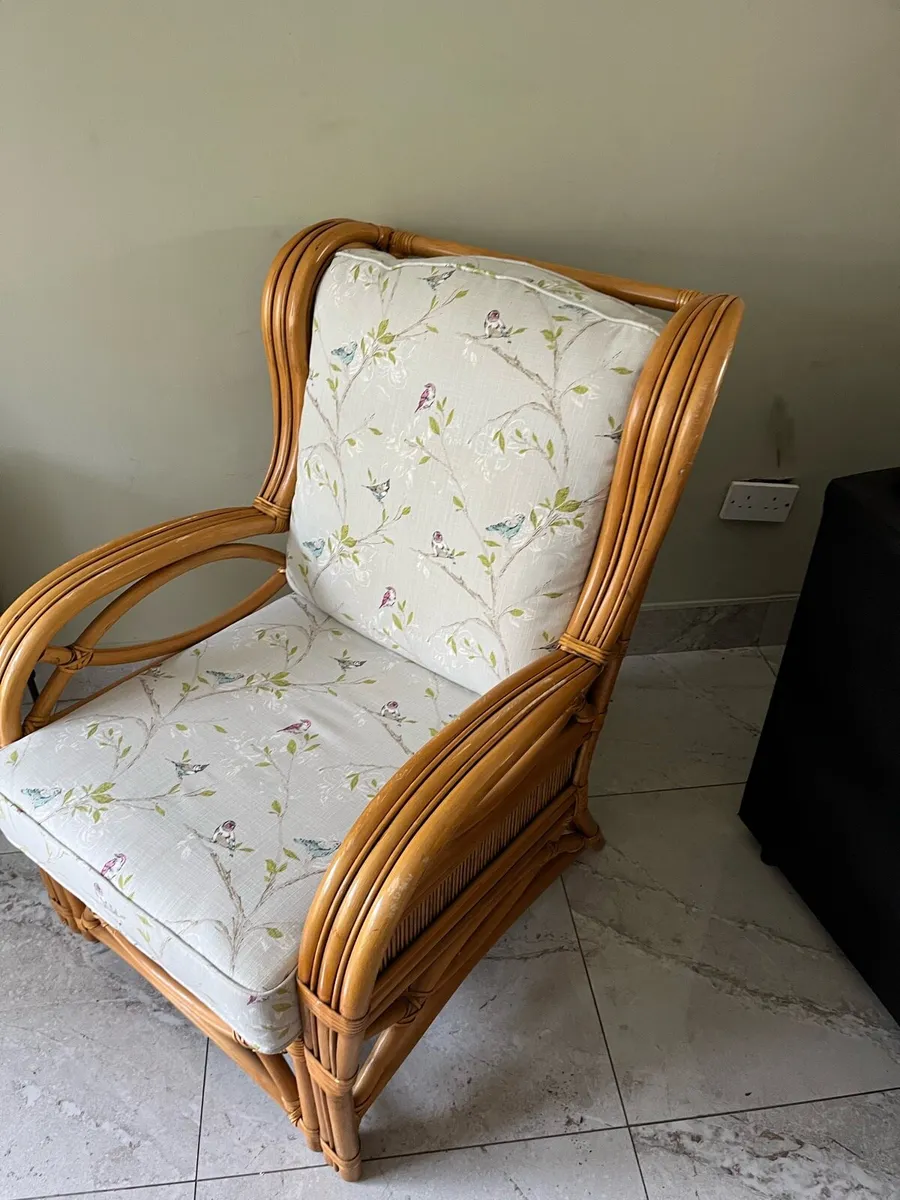 Wicker, bamboo, conservatory chairs - Image 3