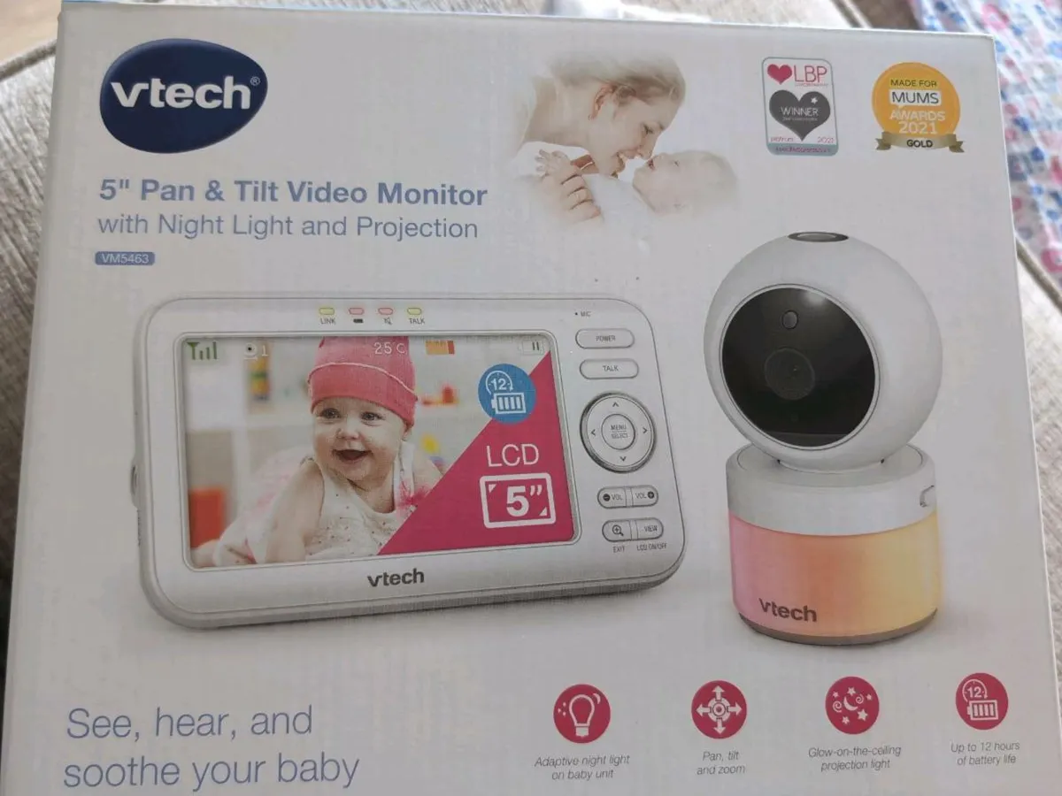VTech 5” Baby Monitor - Image 1