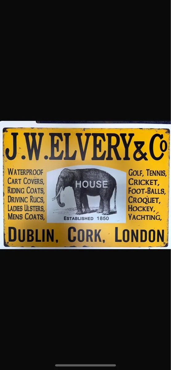 TIN SIGN