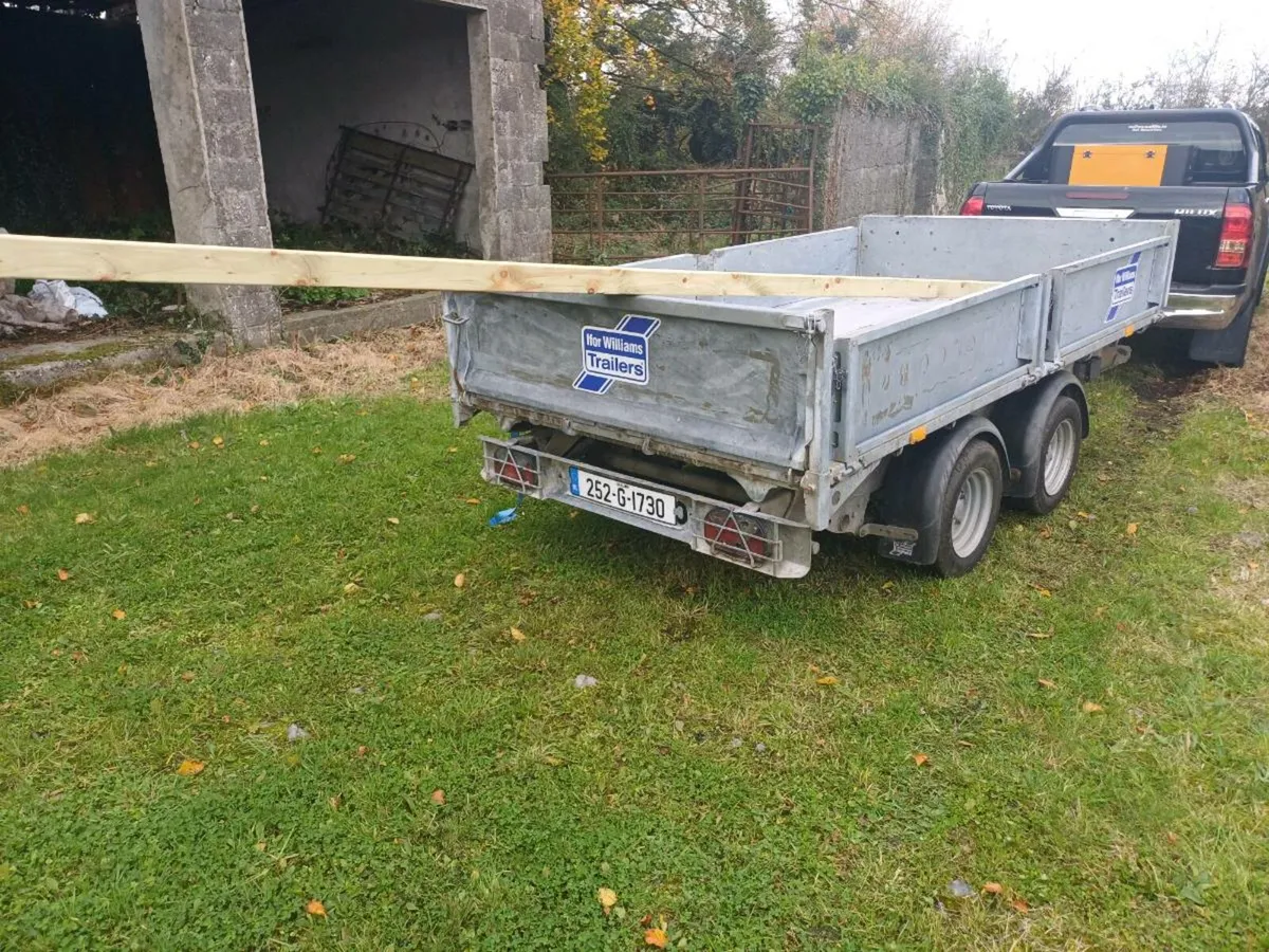 Ifor willams tipper trailer. - Image 4