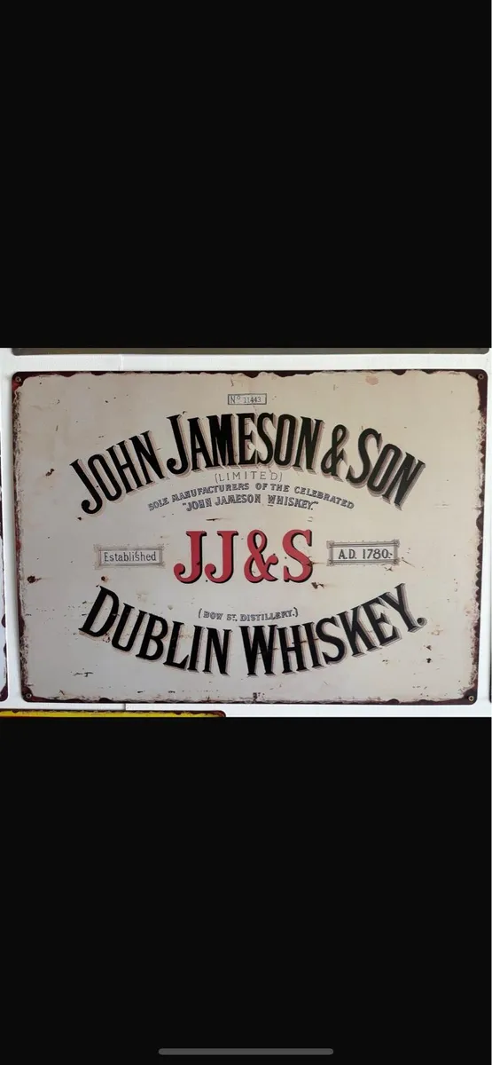 TIN SIGN