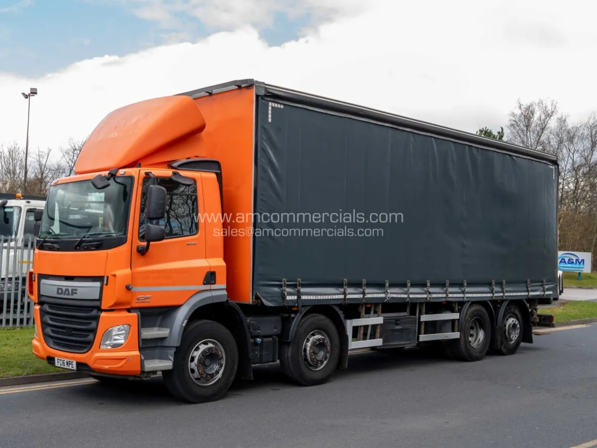 2016 (16) DAF CF 400 32 TONNE 8X2 TWIN WHEEL CURTA - Image 3