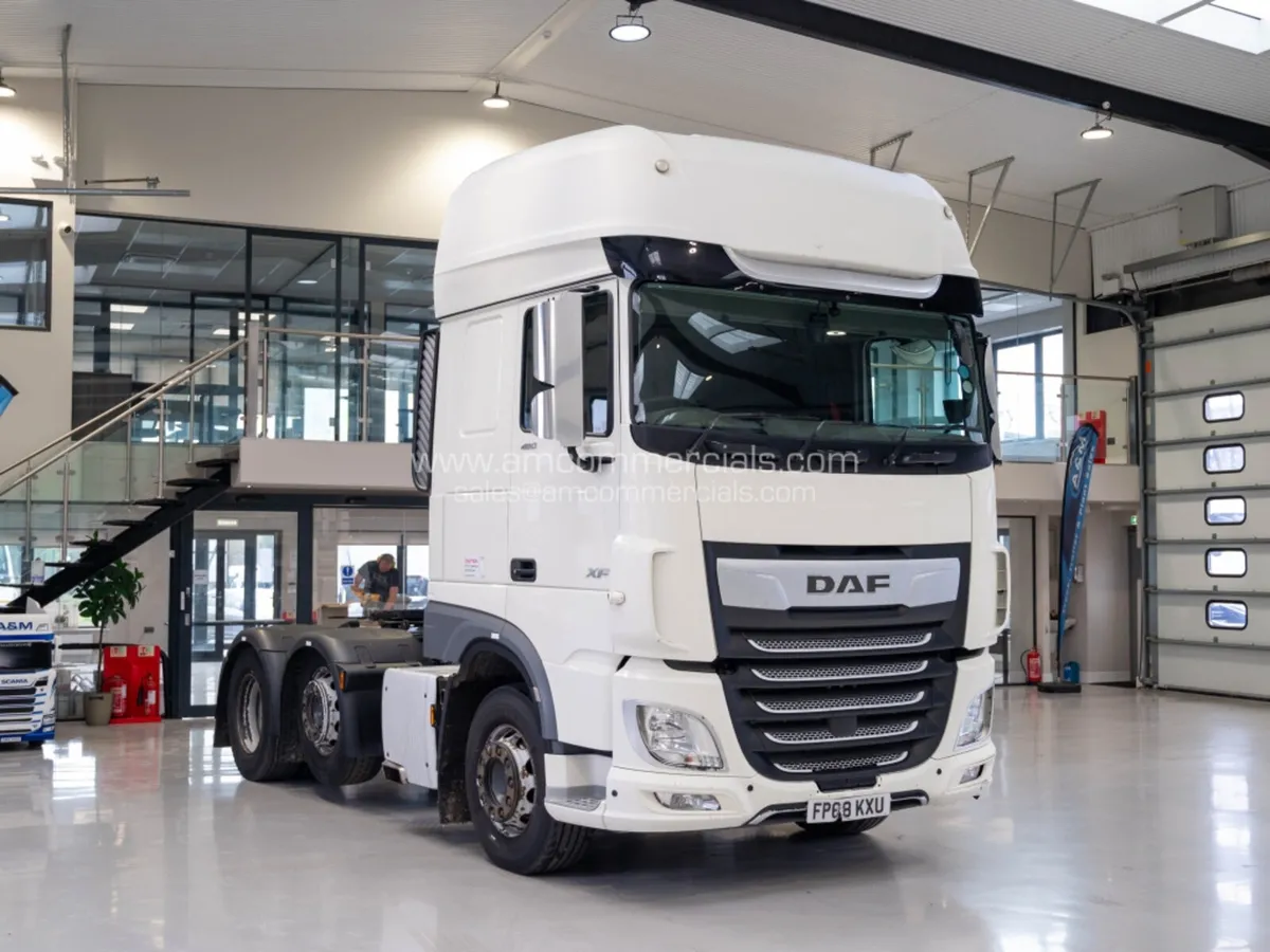 2018 (68) DAF XF 480 6X2 MIDLIFT SUPERSPACE - Image 1