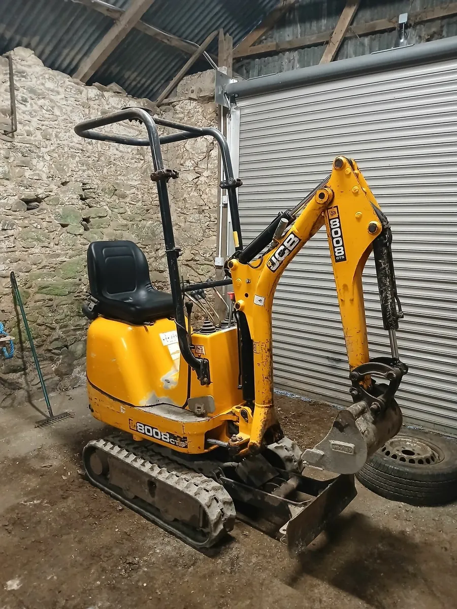 Jcb 8008 cts micro digger - Image 1