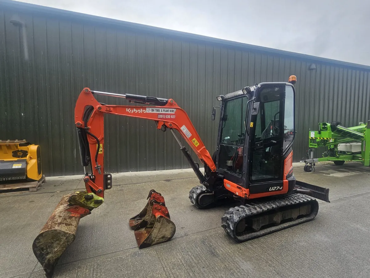 2020 KUBOTA U27-4 - Image 1