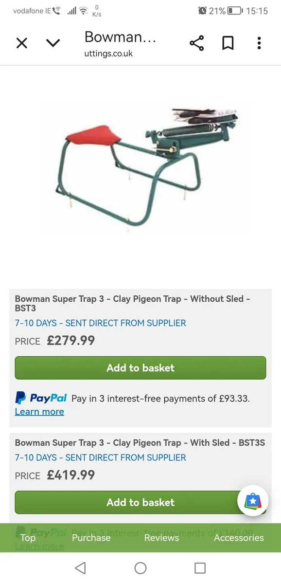 Clay pigeon trap, Clay trap, - Image 2