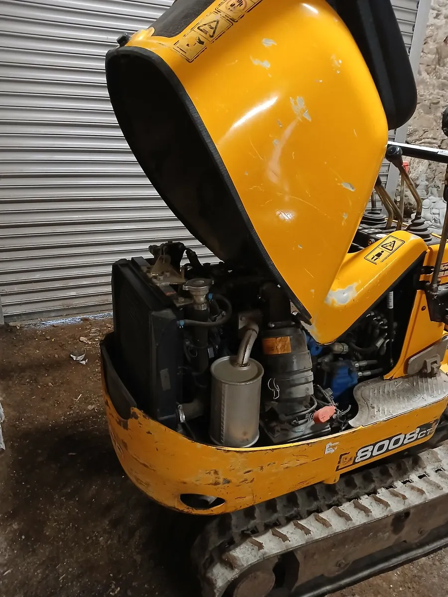 Jcb 8008 cts micro digger - Image 3
