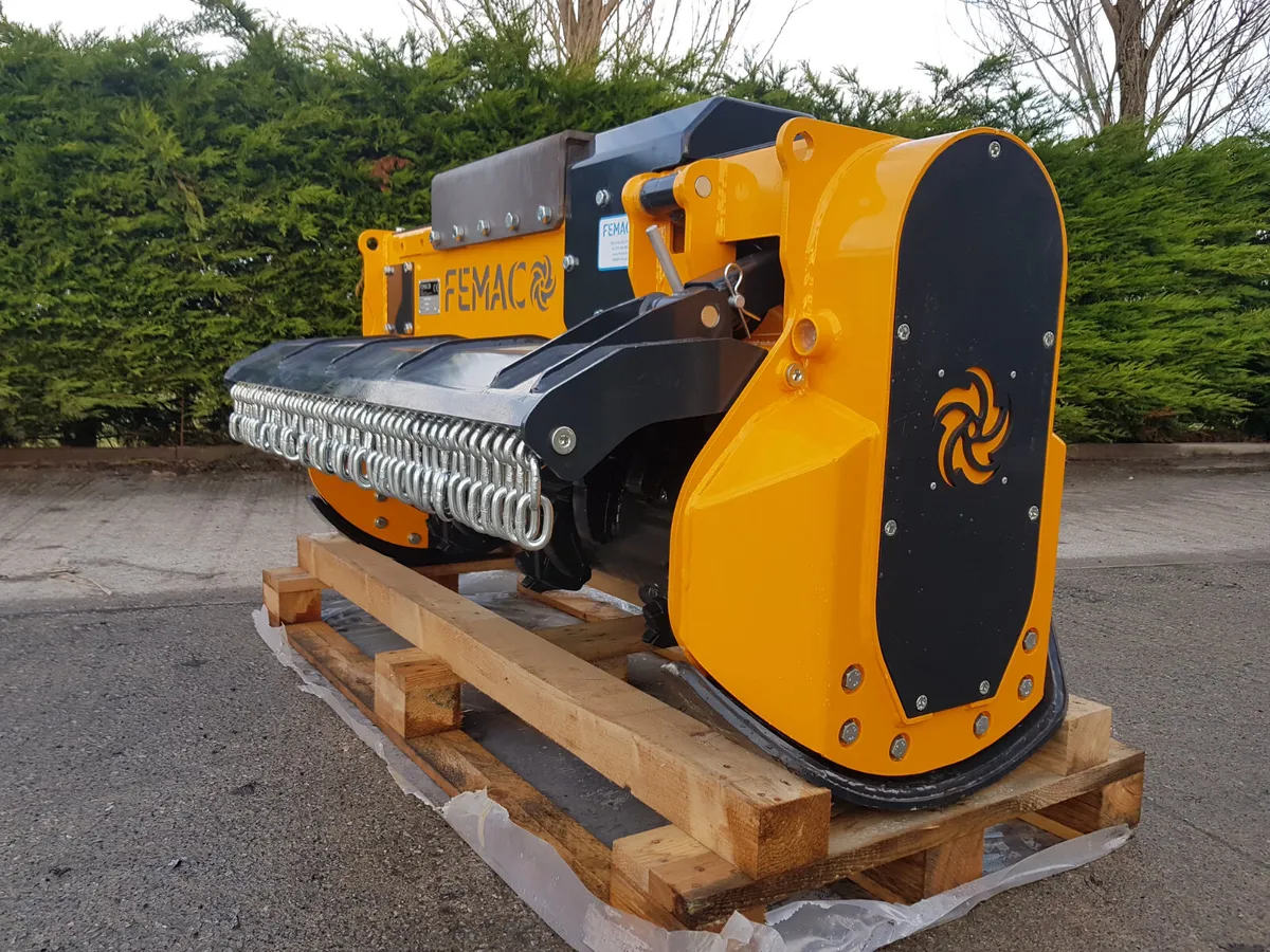 Mulcher for 12 ton to 20 ton digger - Image 2