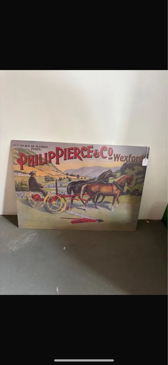 TIN SIGN