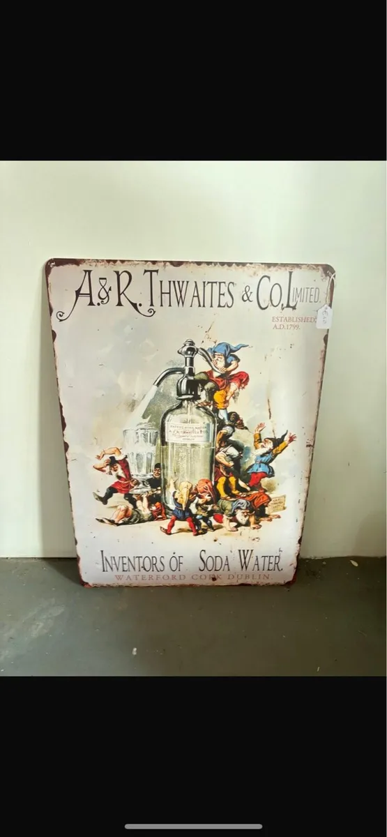 TIN SIGN