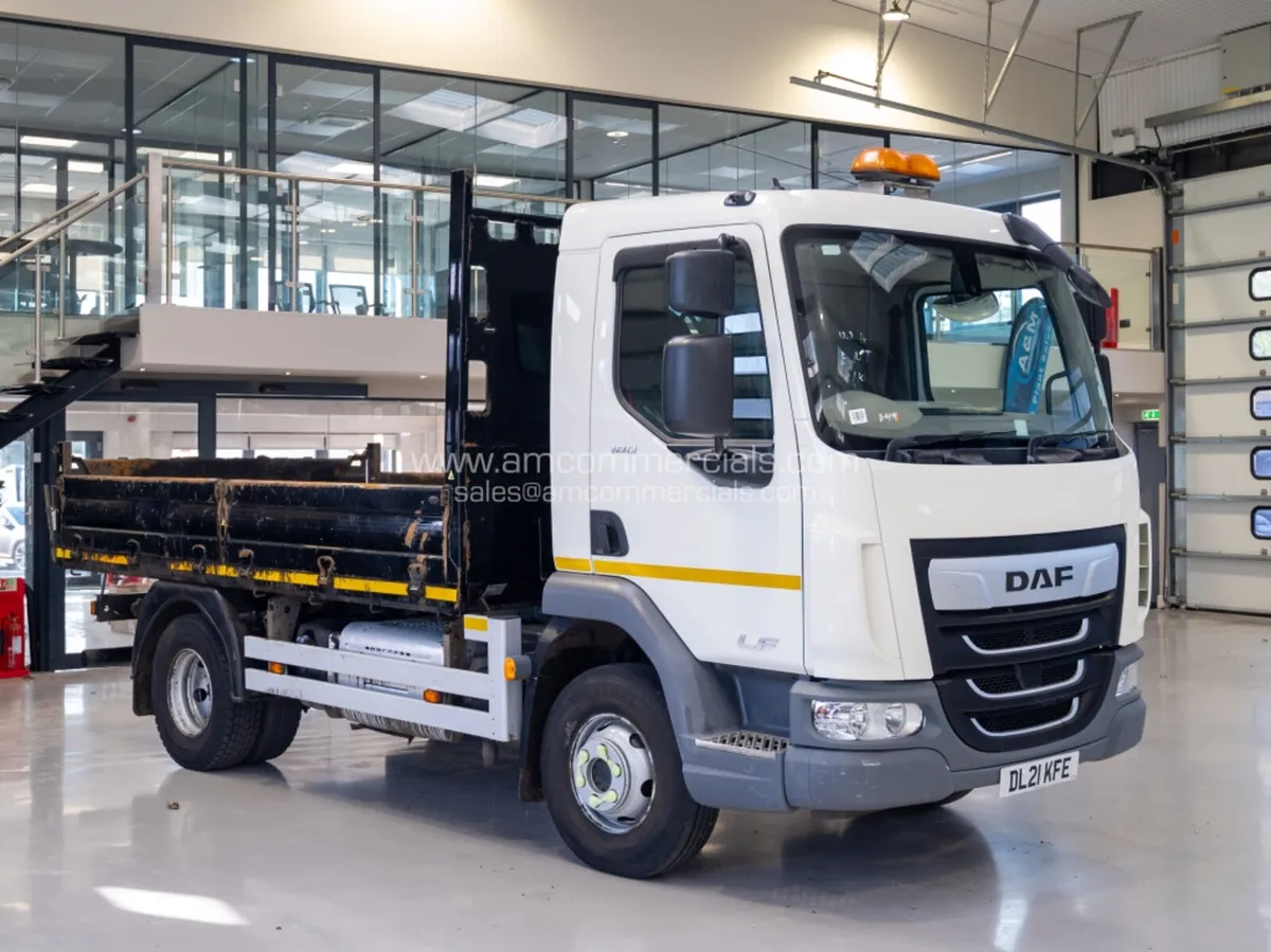 2021 (21) DAF LF 180 7.5T DROPSIDE TIPPER - Image 1