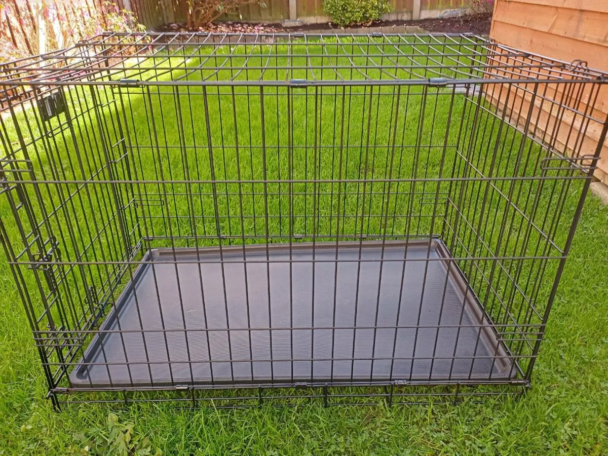 Large dog travel crate. - Image 4