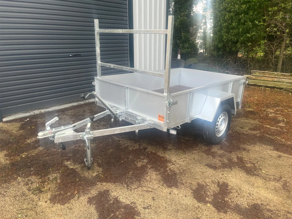 6 x 4 Tipping Trailer Hot Dip Galvanised Brand New - Image 1