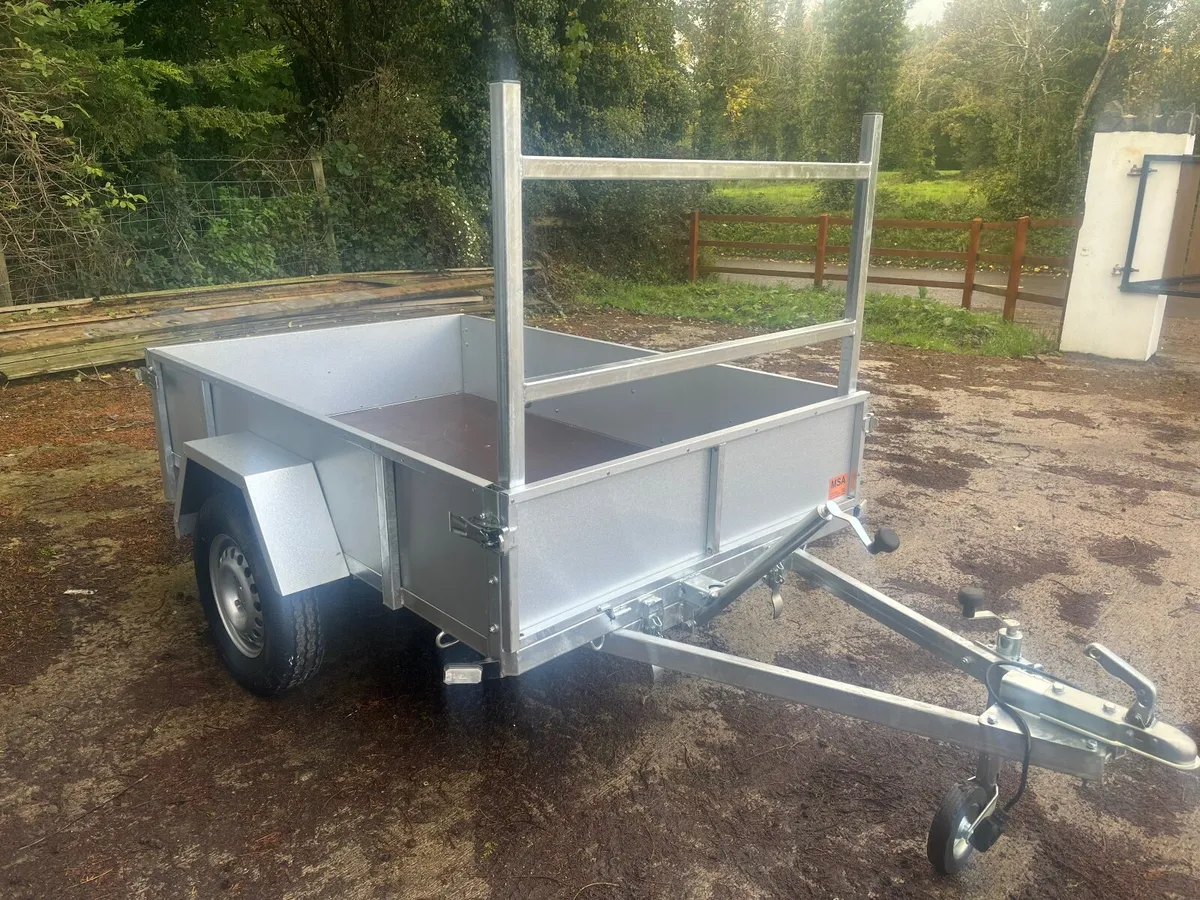 6 x 4 Tipping Trailer Hot Dip Galvanised Brand New - Image 2
