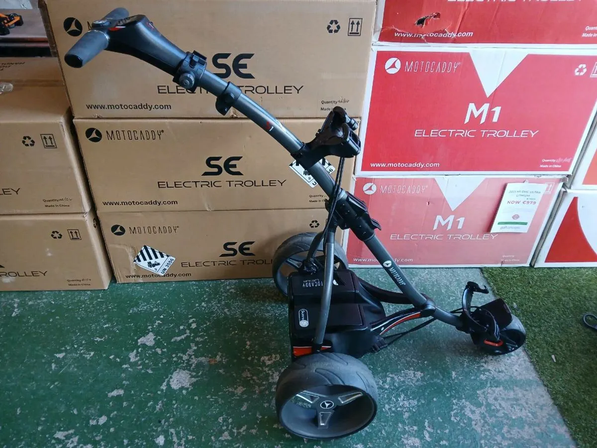 Motocaddy S1 and 18 hole lithium battery - Image 1