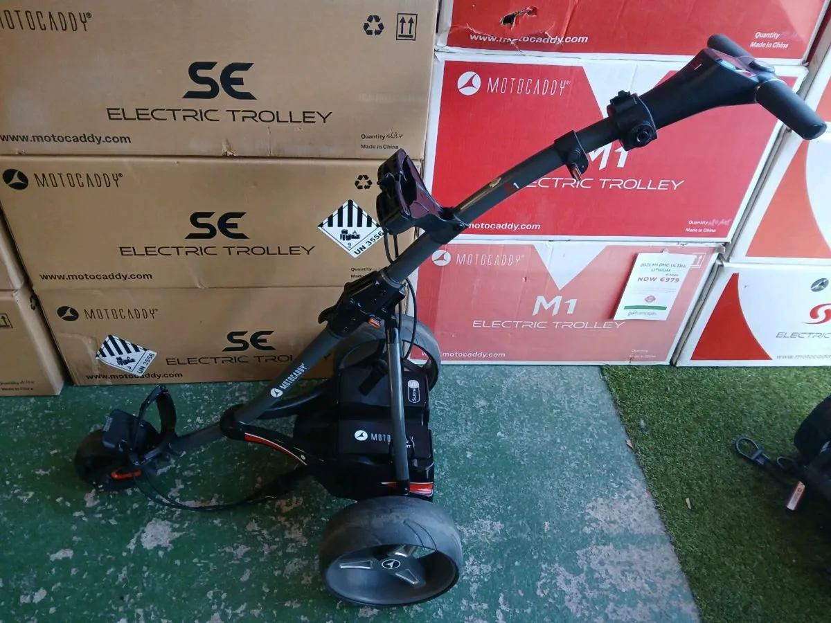 Motocaddy S1 and 18 hole lithium battery - Image 2