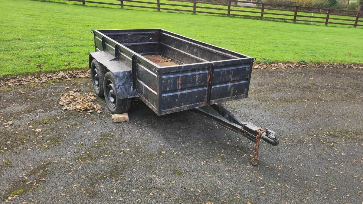 Trailer 8x4 double axel - Image 3