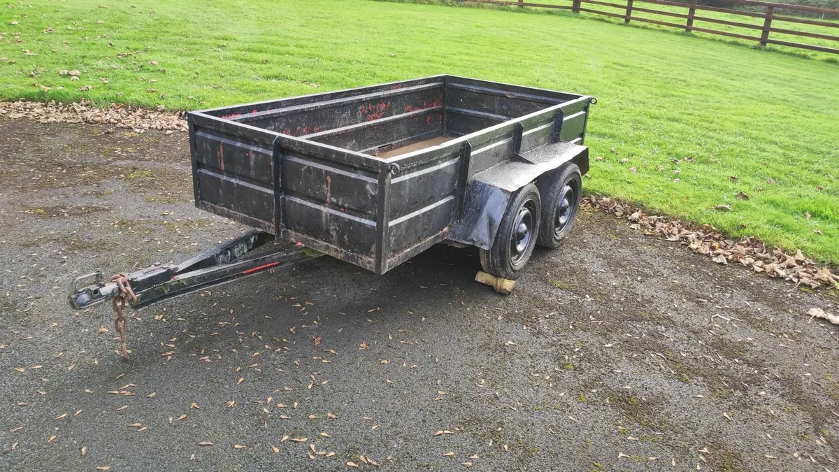 Trailer 8x4 double axel - Image 1