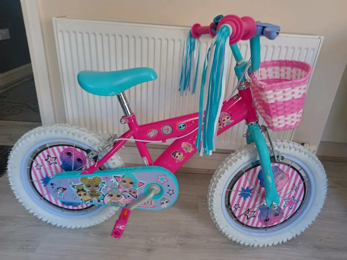 Kids LoL bike size 16 inch wheels. - Image 1