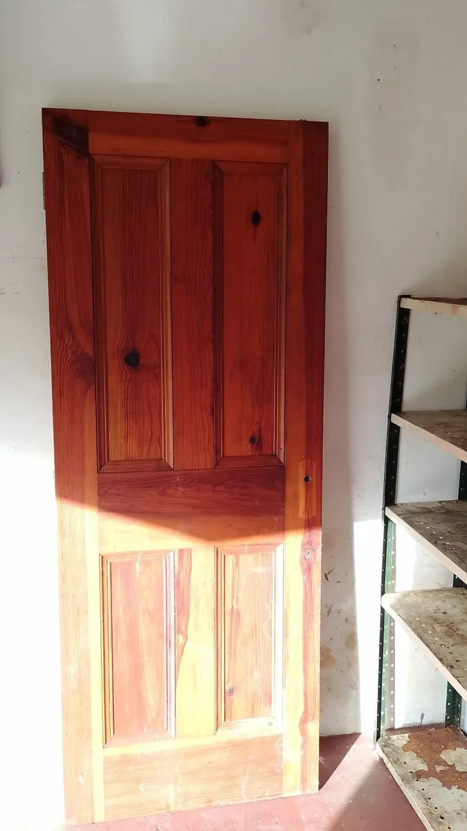 Solid wood door