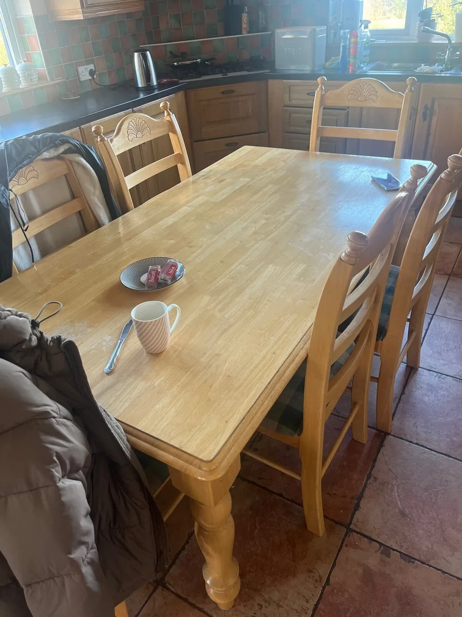 Table and chairs